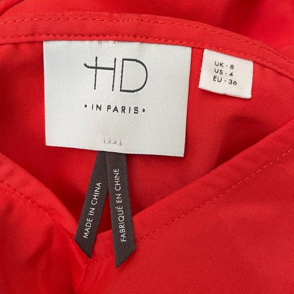 Anthropologie HD in Paris Sassafras Slip Maxi Dress Orange fall modal long strap - Picture 5 of 16